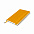 Ежедневник недатированный Boomer, А5,  желтый, кремовый блок, без обреза с логотипом в Астрахани заказать по выгодной цене в кибермаркете AvroraStore