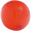 Надувной пляжный мяч Sun and Fun, полупрозрачный красный с логотипом в Астрахани заказать по выгодной цене в кибермаркете AvroraStore