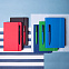 Бизнес-блокнот  "Silky", формат А5,  обложка твердая,  блок в клетку с логотипом в Астрахани заказать по выгодной цене в кибермаркете AvroraStore