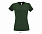 Фуфайка (футболка) IMPERIAL женская,Темно-зеленый L с логотипом в Астрахани заказать по выгодной цене в кибермаркете AvroraStore