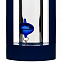 Термометр «Галилео» в деревянном корпусе, синий с логотипом в Астрахани заказать по выгодной цене в кибермаркете AvroraStore