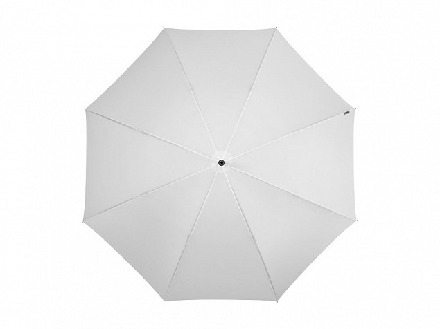 Зонт трость Halo, механический 30, белый с логотипом в Астрахани заказать по выгодной цене в кибермаркете AvroraStore