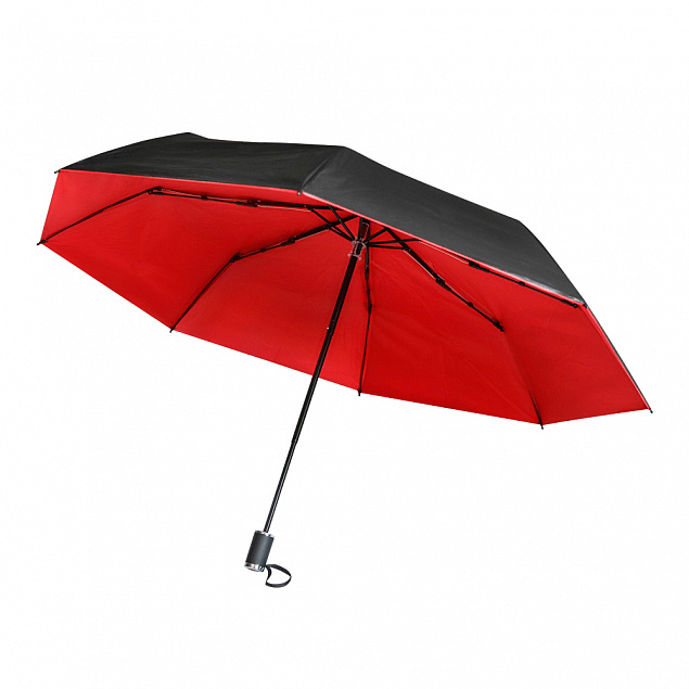 Зонт Glamour - Красный PP с логотипом в Астрахани заказать по выгодной цене в кибермаркете AvroraStore