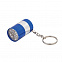 Брелок-фонарик, синий с логотипом в Астрахани заказать по выгодной цене в кибермаркете AvroraStore
