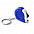 Рулетка- брелок 1 м TRESNA, Королевский синий с логотипом в Астрахани заказать по выгодной цене в кибермаркете AvroraStore