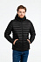 Куртка компактная мужская Stavanger, черная с логотипом в Астрахани заказать по выгодной цене в кибермаркете AvroraStore