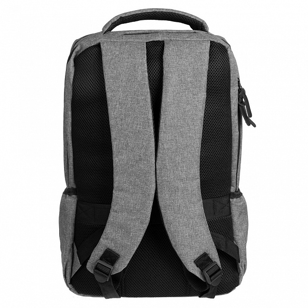Рюкзак для ноутбука The First XL, серый с логотипом в Астрахани заказать по выгодной цене в кибермаркете AvroraStore