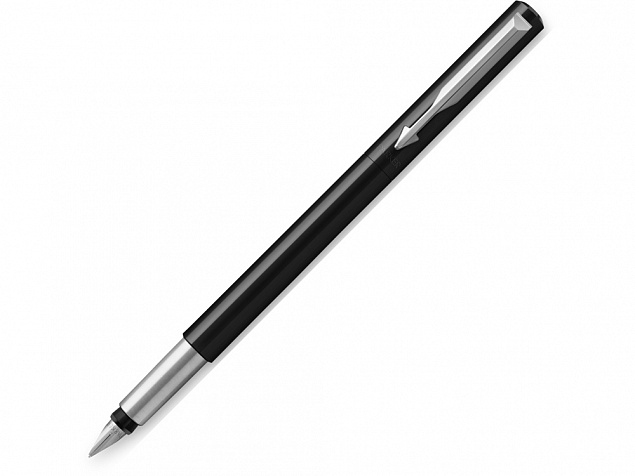 Ручка перьевая Parker Vector Standard Black CT с логотипом в Астрахани заказать по выгодной цене в кибермаркете AvroraStore