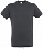 Фуфайка (футболка) REGENT мужская,Тёмно-серый/графит 4XL с логотипом в Астрахани заказать по выгодной цене в кибермаркете AvroraStore