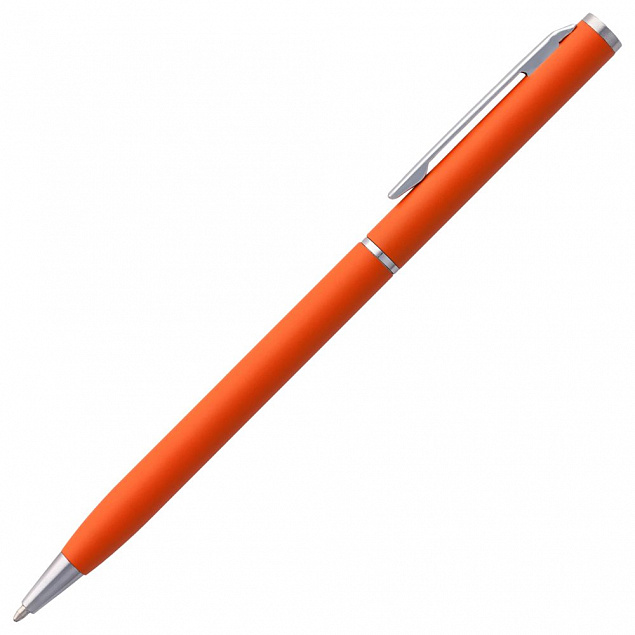 Набор Flexpen, серебристо-оранжевый с логотипом в Астрахани заказать по выгодной цене в кибермаркете AvroraStore