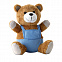Игрушка Плюшевый медведь с логотипом в Астрахани заказать по выгодной цене в кибермаркете AvroraStore