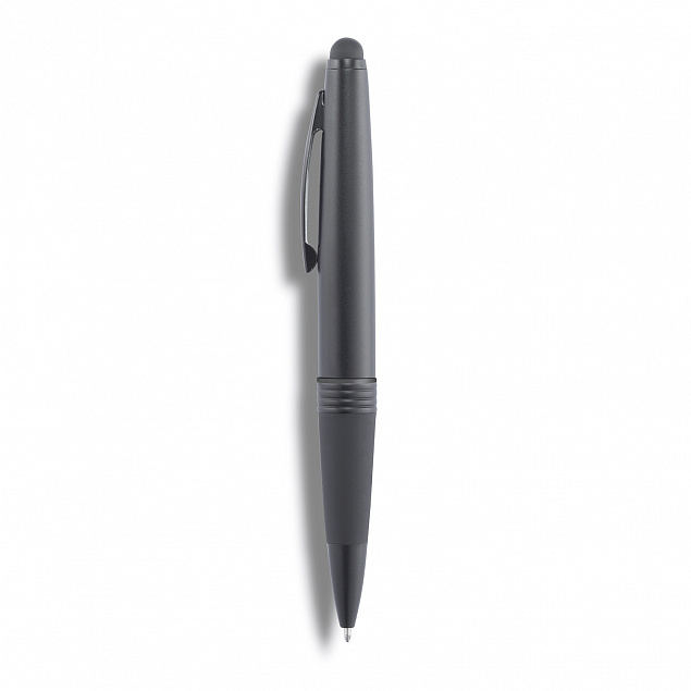 Ручка-стилус 2 в 1, черный с логотипом в Астрахани заказать по выгодной цене в кибермаркете AvroraStore