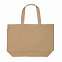 Большая сумка-шоппер Impact из переработанного неокрашенного канваса AWARE™, 240 г/м² с логотипом в Астрахани заказать по выгодной цене в кибермаркете AvroraStore