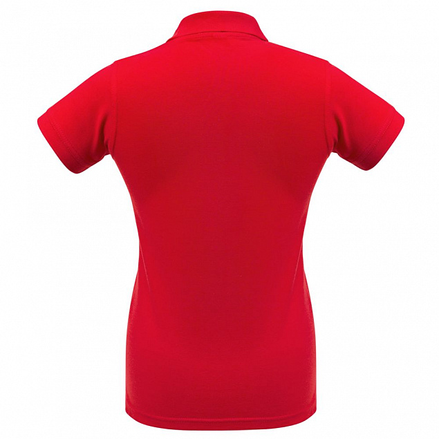 Рубашка поло женская Safran Pure красная с логотипом в Астрахани заказать по выгодной цене в кибермаркете AvroraStore