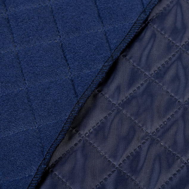 Плед для пикника Soft & Dry, синий с логотипом в Астрахани заказать по выгодной цене в кибермаркете AvroraStore