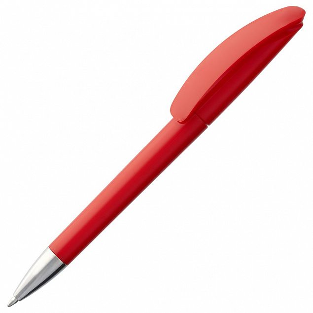 Ручка шариковая Prodir DS3.1 TPC, красная с логотипом в Астрахани заказать по выгодной цене в кибермаркете AvroraStore