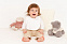 Футболка детская с длинным рукавом Baby Prime, молочно-белая с логотипом в Астрахани заказать по выгодной цене в кибермаркете AvroraStore
