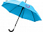 Зонт-трость Arch полуавтомат 23, аква с логотипом в Астрахани заказать по выгодной цене в кибермаркете AvroraStore