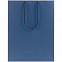 Пакет бумажный Porta XL, синий с логотипом в Астрахани заказать по выгодной цене в кибермаркете AvroraStore