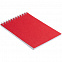Блокнот Dali Mini в клетку, красный с логотипом в Астрахани заказать по выгодной цене в кибермаркете AvroraStore