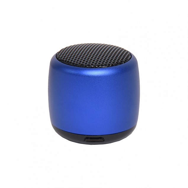 Портативная mini Bluetooth-колонка Sound Burger "Loto" синий с логотипом в Астрахани заказать по выгодной цене в кибермаркете AvroraStore