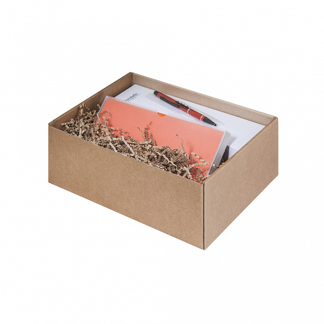Подарочный набор Portobello оранжевый в малой универсальной подарочной коробке (Ежедневник недат А5, Спортбутылка, Ручка) с логотипом в Астрахани заказать по выгодной цене в кибермаркете AvroraStore