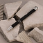 Шариковая ручка Alpha, черная с логотипом в Астрахани заказать по выгодной цене в кибермаркете AvroraStore