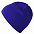 Шапка Siver, синяя с логотипом в Астрахани заказать по выгодной цене в кибермаркете AvroraStore