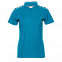 Рубашка поло Рубашка женская 04WL Лазурный с логотипом в Астрахани заказать по выгодной цене в кибермаркете AvroraStore