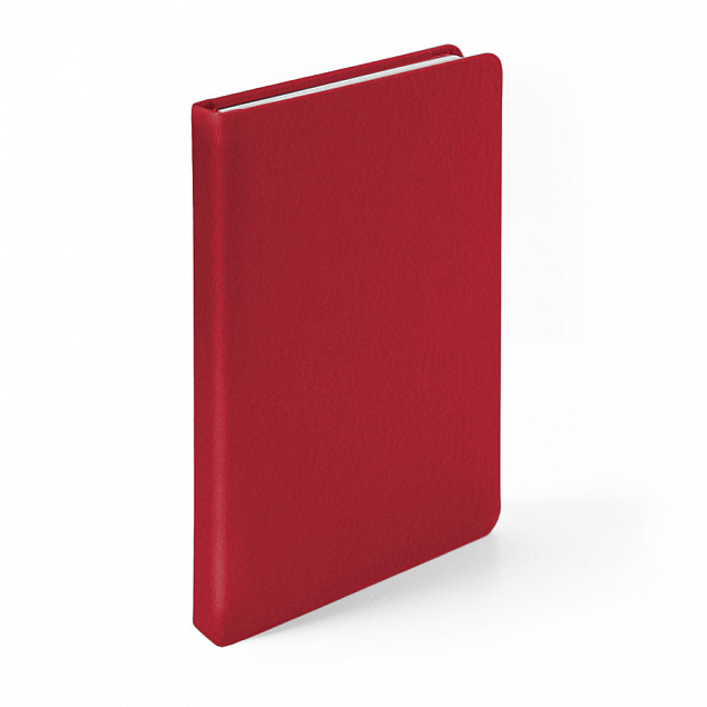 Ежедневник недатированный Duncan, А5,  красный, белый блок с логотипом в Астрахани заказать по выгодной цене в кибермаркете AvroraStore