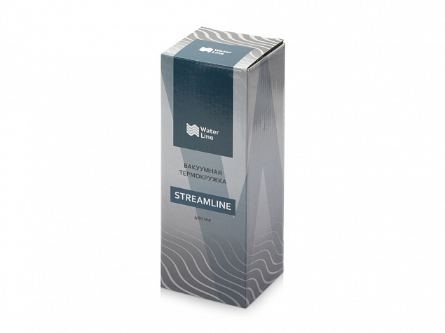 Вакуумная герметичная термокружка «Streamline» с покрытием soft-touch с логотипом в Астрахани заказать по выгодной цене в кибермаркете AvroraStore