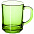 Кружка Enjoy, зеленая с логотипом в Астрахани заказать по выгодной цене в кибермаркете AvroraStore