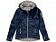 Куртка софтшел Match женская, темно-синий/серый с логотипом в Астрахани заказать по выгодной цене в кибермаркете AvroraStore