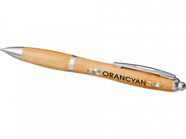 Ручка шариковая Nash из бамбука с логотипом в Астрахани заказать по выгодной цене в кибермаркете AvroraStore