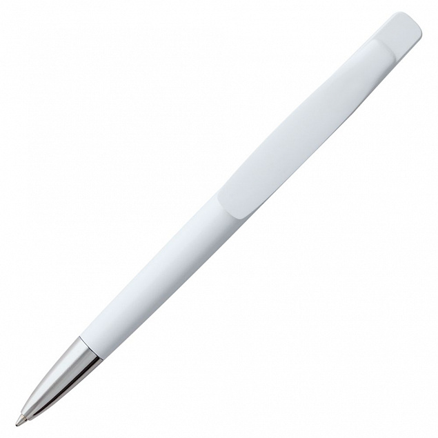 Ручка шариковая Prodir DS2 PPC, белая с логотипом в Астрахани заказать по выгодной цене в кибермаркете AvroraStore