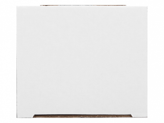 Коробка для кружки с окном, 11,2х9,4х10,7 см., белый с логотипом в Астрахани заказать по выгодной цене в кибермаркете AvroraStore