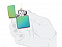Зажигалка ZIPPO Classic с покрытием High Polish Teal с логотипом в Астрахани заказать по выгодной цене в кибермаркете AvroraStore