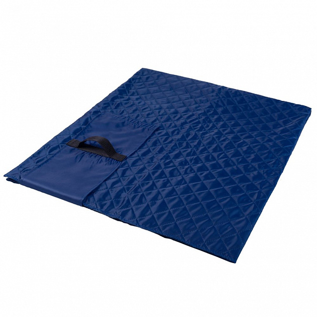 Плед для пикника Comfy, ярко-синий с логотипом в Астрахани заказать по выгодной цене в кибермаркете AvroraStore