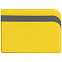 Чехол для карточек Dual, желтый с логотипом в Астрахани заказать по выгодной цене в кибермаркете AvroraStore