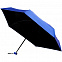 Зонт складной Color Action, в кейсе, синий с логотипом в Астрахани заказать по выгодной цене в кибермаркете AvroraStore