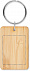 Брелок из бамбука с логотипом в Астрахани заказать по выгодной цене в кибермаркете AvroraStore