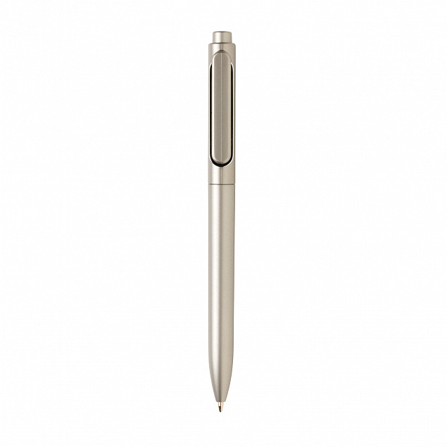 Ручка X6, серый с логотипом в Астрахани заказать по выгодной цене в кибермаркете AvroraStore