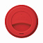 Стакан с крышкой PLA, 350 мл, красный с логотипом в Астрахани заказать по выгодной цене в кибермаркете AvroraStore