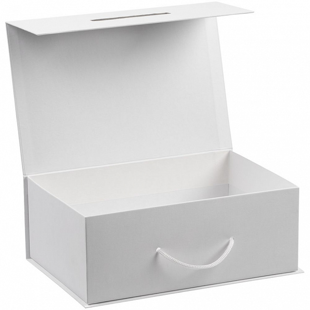 Коробка New Case, белая с логотипом в Астрахани заказать по выгодной цене в кибермаркете AvroraStore