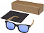 Hiru, зеркальные поляризованные солнцезащитные очки в оправе из переработанного PET-пластика/дерева в подарочной коробке, дерево с логотипом в Астрахани заказать по выгодной цене в кибермаркете AvroraStore