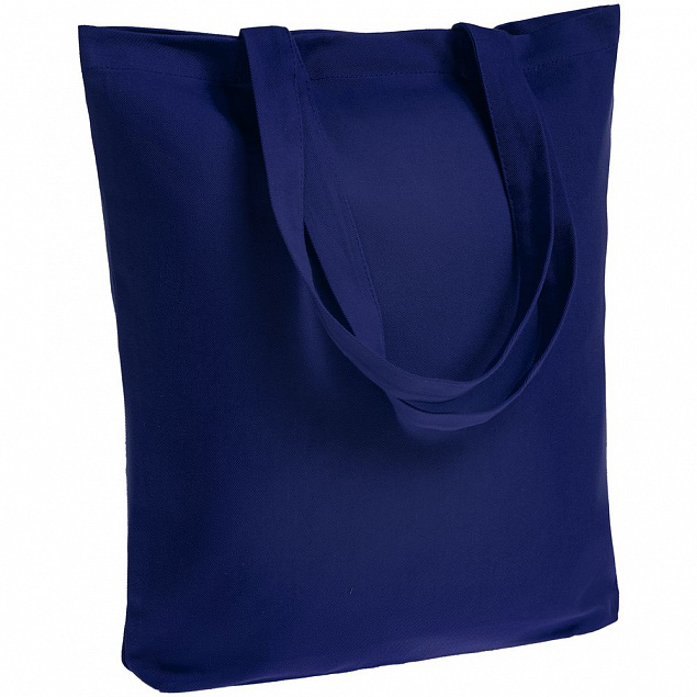 Холщовая сумка Avoska, темно-синяя (navy) с логотипом в Астрахани заказать по выгодной цене в кибермаркете AvroraStore