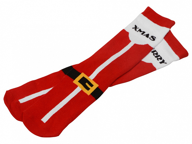 Набор носков с рождественской символикой, 2 пары с логотипом в Астрахани заказать по выгодной цене в кибермаркете AvroraStore