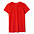 Футболка женская T-bolka Lady, красная с логотипом в Астрахани заказать по выгодной цене в кибермаркете AvroraStore