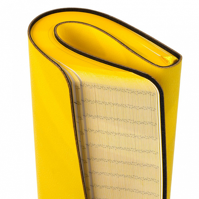 Ежедневник Neat, недатированный, желтый с логотипом в Астрахани заказать по выгодной цене в кибермаркете AvroraStore