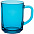 Кружка Enjoy, голубая с логотипом в Астрахани заказать по выгодной цене в кибермаркете AvroraStore